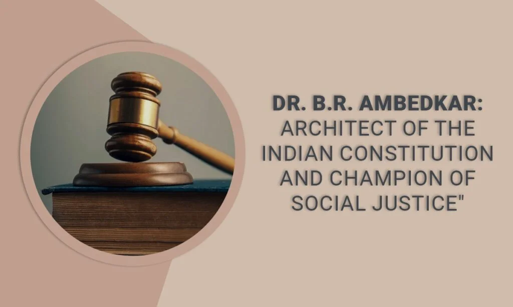 Dr. B.R. Ambedkar